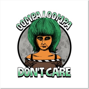Don't Care Posters and Art